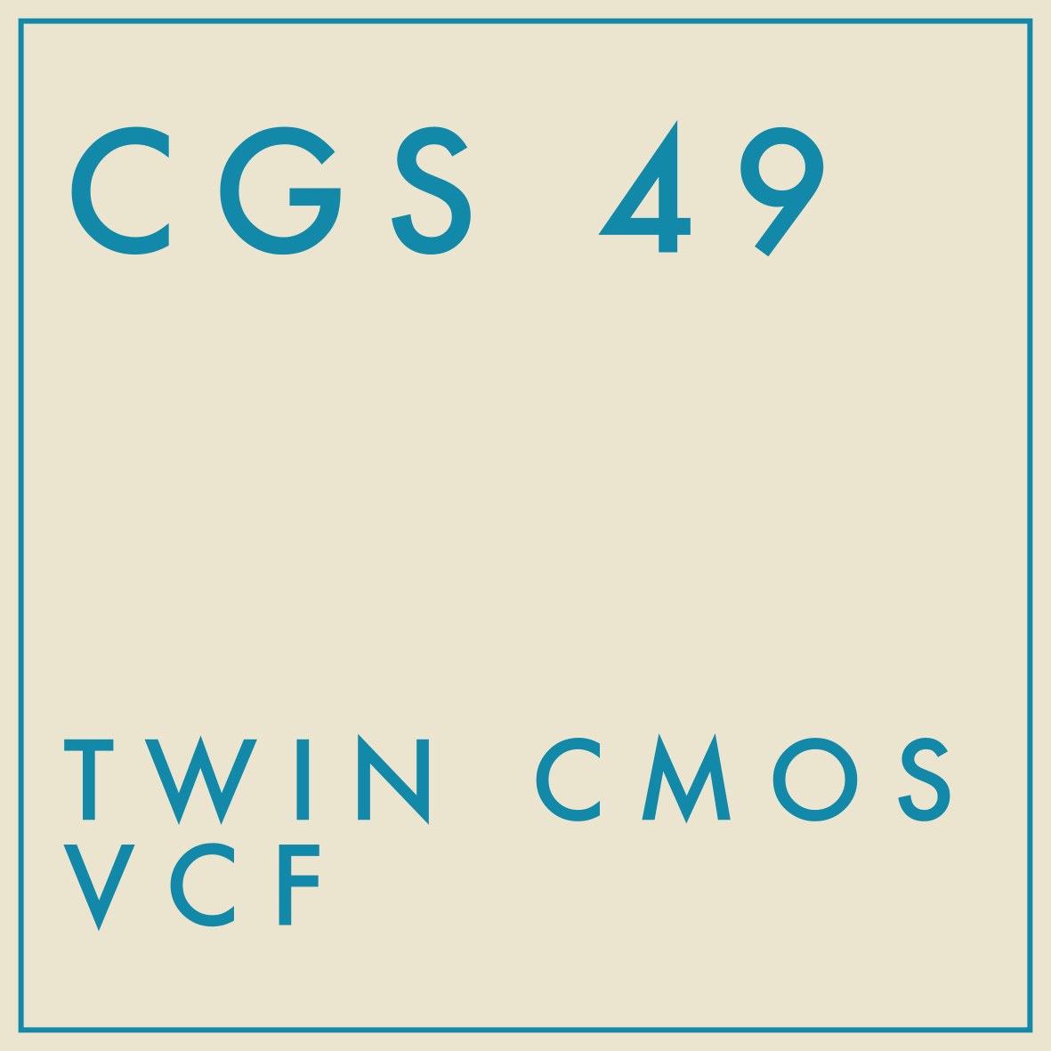 CGS 49 TITLE PAGE